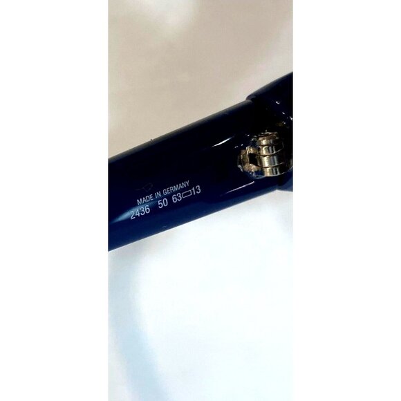 Christian Dior Sunglasses w/case, Marbled Green/Black, Gold Accents - Picture 4 of 7